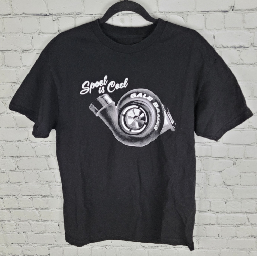 BANKS | Gale Banks "spool is cool" hot rod drag racing t-shirt tee shirt